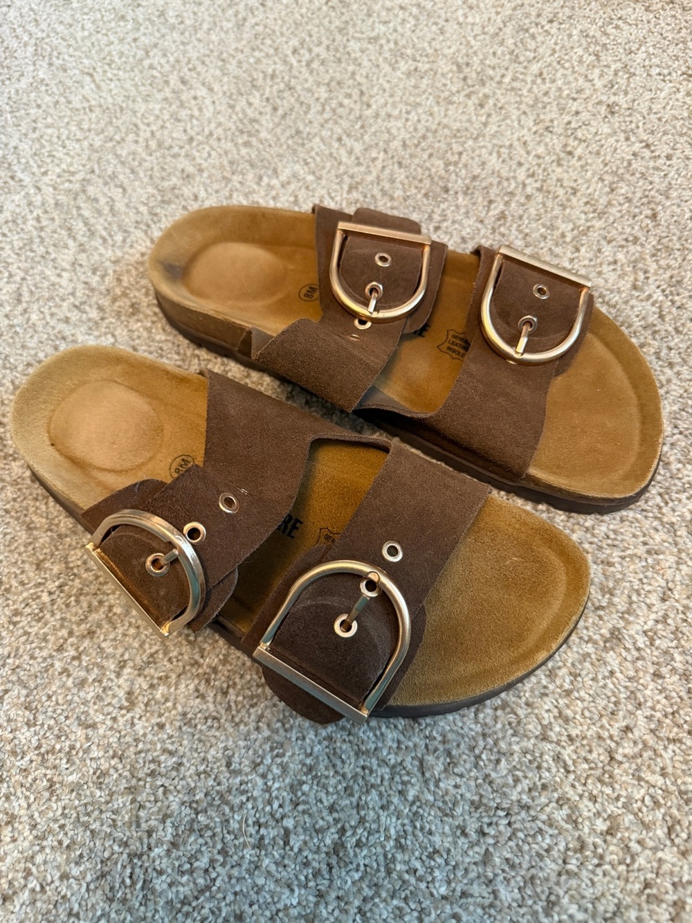 Cushionaire Brook Cork Footbed Sandal